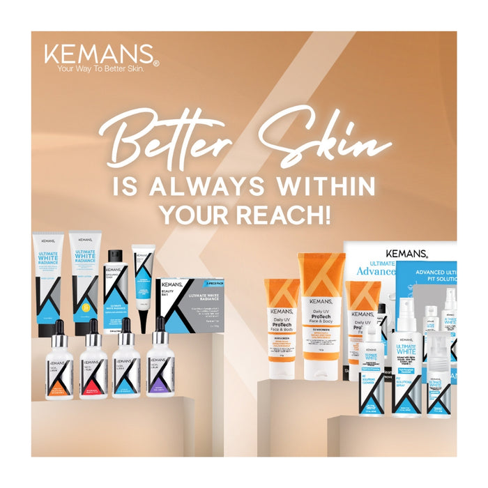 KEMANS Daily UV PROTECH FACE TINTED SUNSCREEN 30g