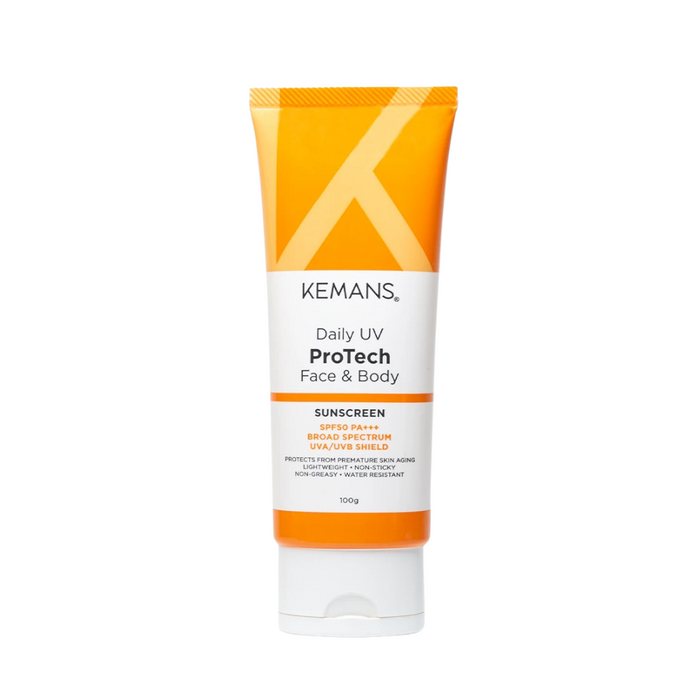 KEMANS Daily UV PROTECH FACE & BODY SUNSCREEN 100g