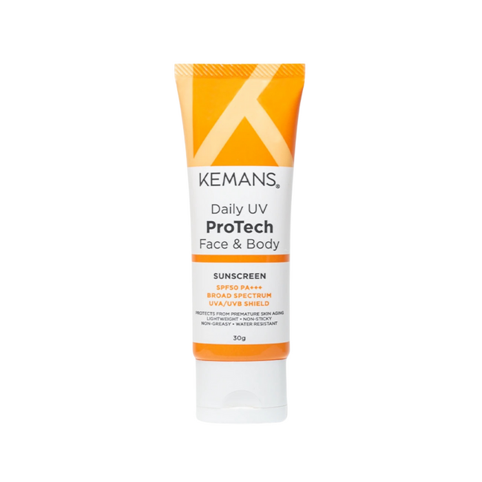 KEMANS Daily UV PROTECH FACE & BODY SUNSCREEN 30g