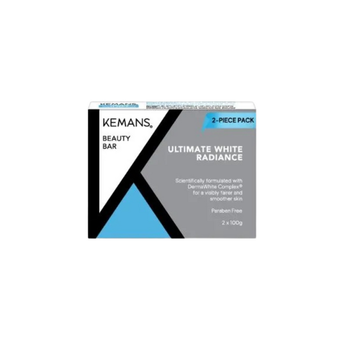 KEMANS ULTIMATE WHITE BEAUTY BAR 100g x 2s