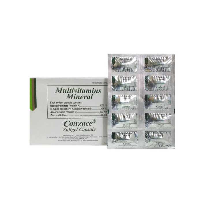 CONZACE MULTIVITAMINS 10s